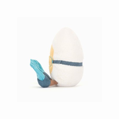 Jellycat Boiled Egg Scuba New Zealand | JAXTM2471